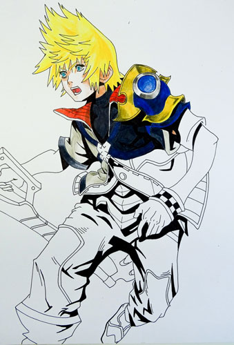 Dibujo de Ventus Kingdom Hearts