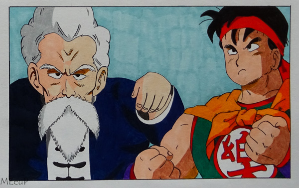 Dibujo del torno de artes marciales