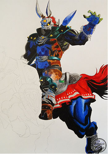 Dibujo de Ganon Fantasma