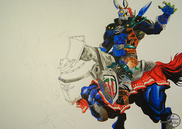 Dibujo de Ganon Fantasma