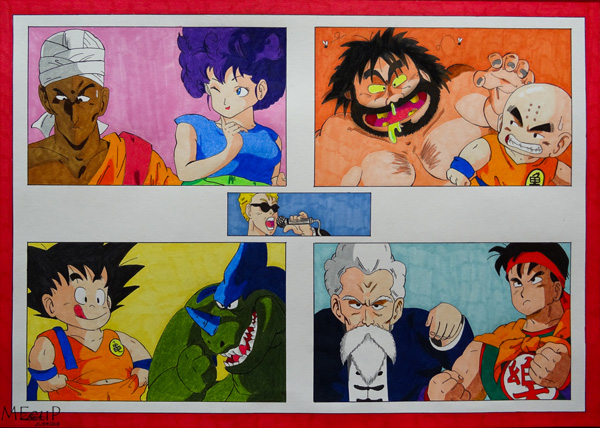 Dibujo del torno de artes marciales