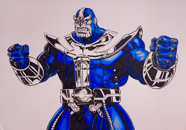 Dibujo de Thanos