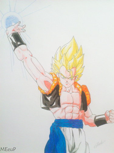 Dibujo de Gogeta Super Saiyan