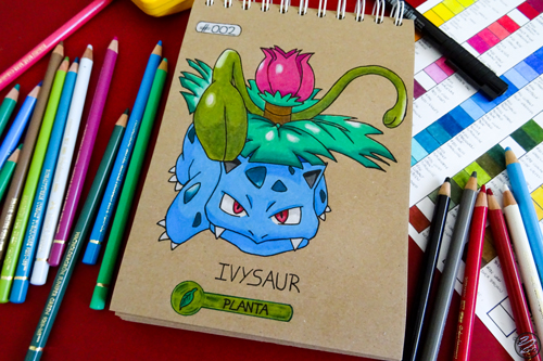Dibujo de Ivysaur