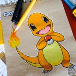 Dibujo Charmander | Pokemon