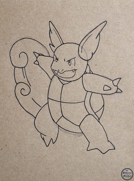 Dibujo Wartortle