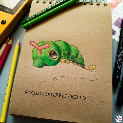 Dibujo Caterpie