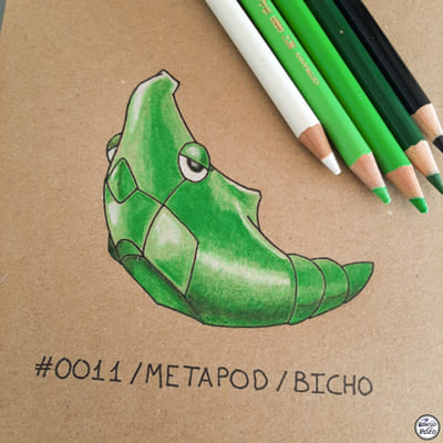 Dibujo Metapod