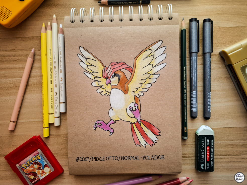 Dibujo Pokemon Pidgeotto