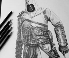 DIBUJO ALTAIR | ASSASSIN’S CREED