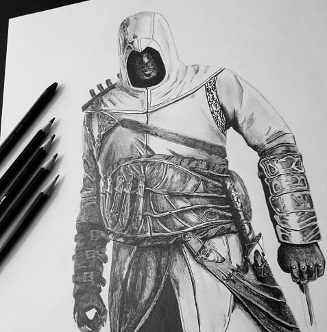 DIBUJO ALTAIR | ASSASSIN’S CREED