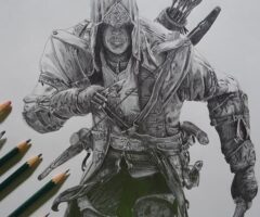 DIBUJO CONNOR KENWAY | ASSASSIN’S CREED