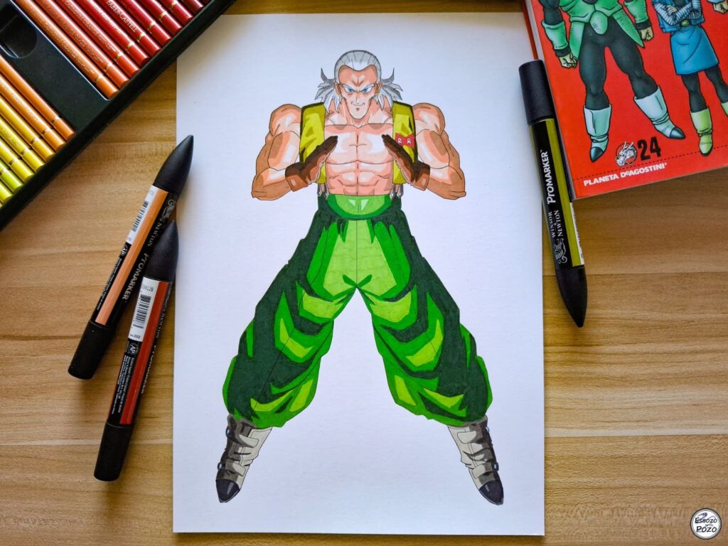 Dibujo Goku Super Saiyan 2 - Dragon Ball