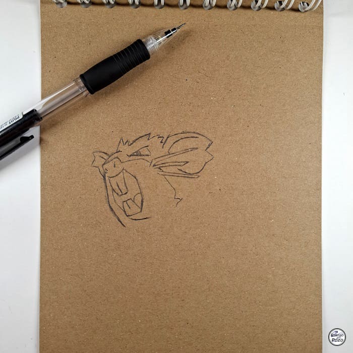 Dibujo Raticate - Pokemon