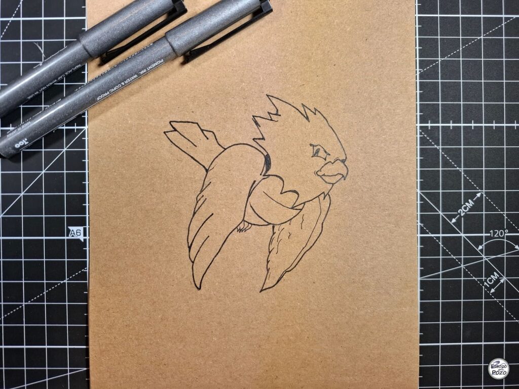 Dibujo Spearow Pokemon