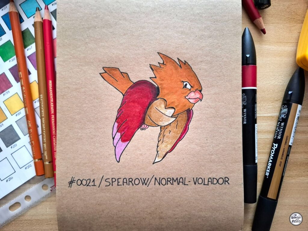 Dibujo Spearow Pokemon