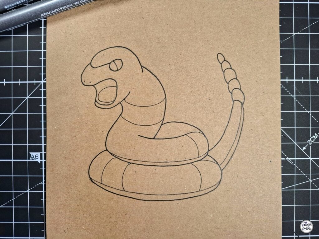 Dibujo Ekans - Pokemon