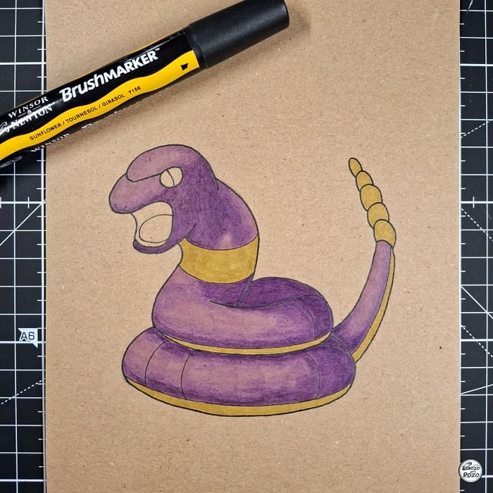 Dibujo Ekans - Pokemon