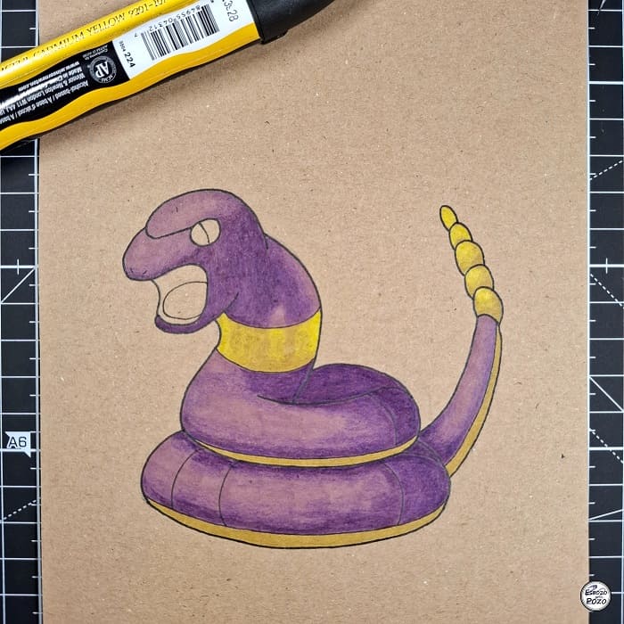 Dibujo Ekans - Pokemon