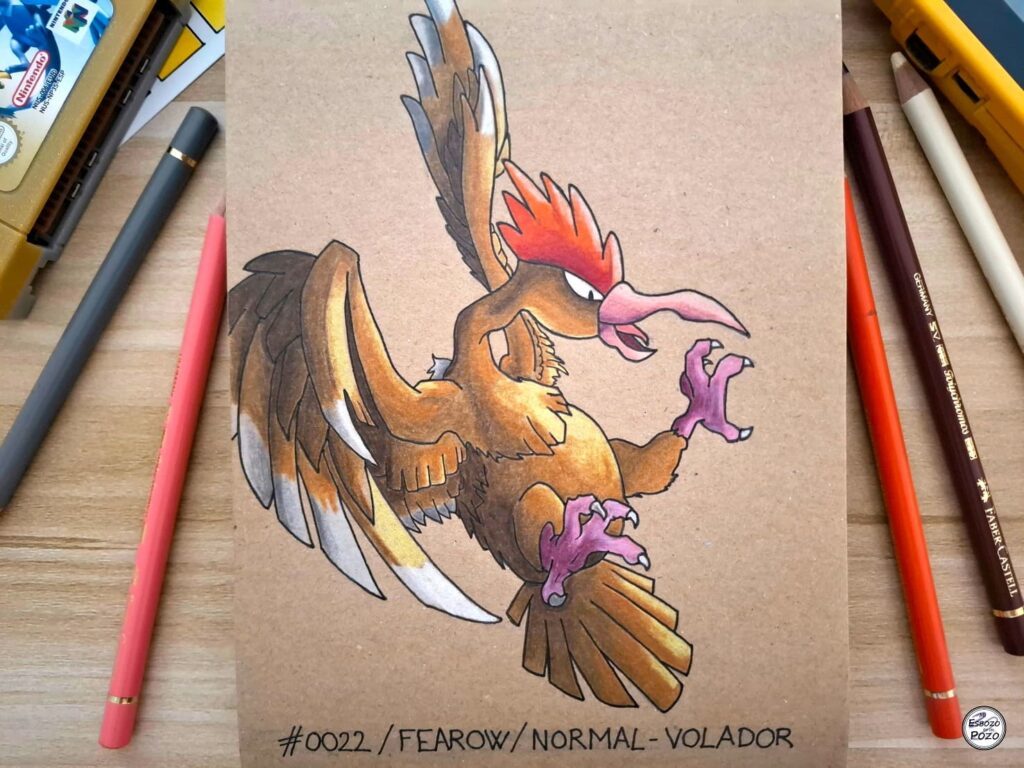 Dibujo Fearow Pokemon