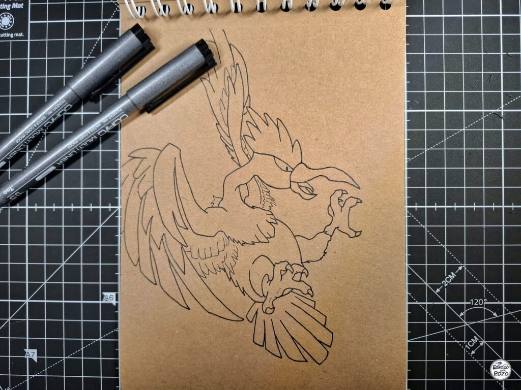 Dibujo Fearow Pokemon