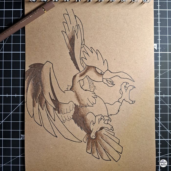 Dibujo Fearow Pokemon