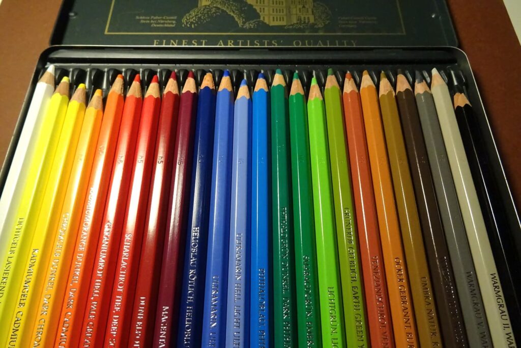 Lápices acuarelables Faber Castell