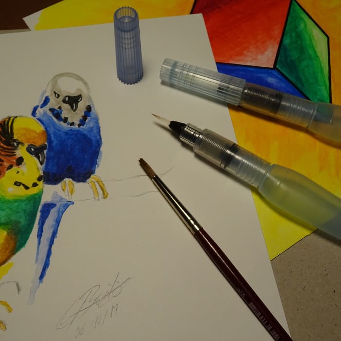 Lápices acuarelables Faber Castell