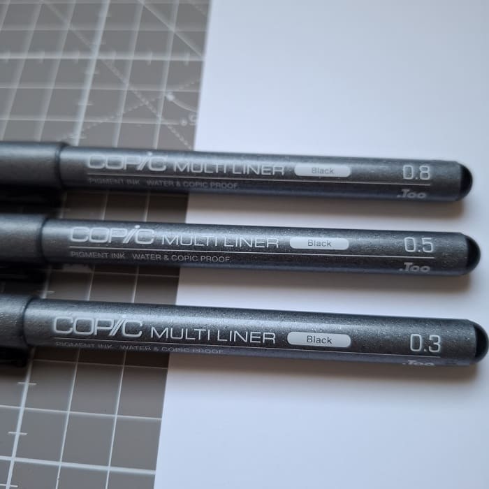 Rotuladores técnicos de punta fina Copic Multiliner Fineliner