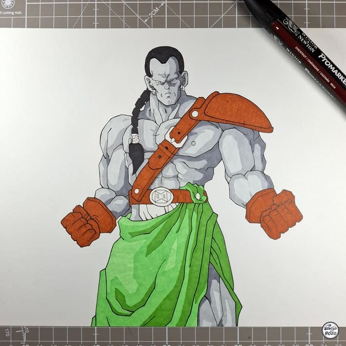 Dibujo Androide Numero 14 | Dragon Ball