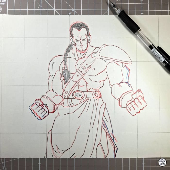 Dibujo Androide Numero 14 | Dragon Ball