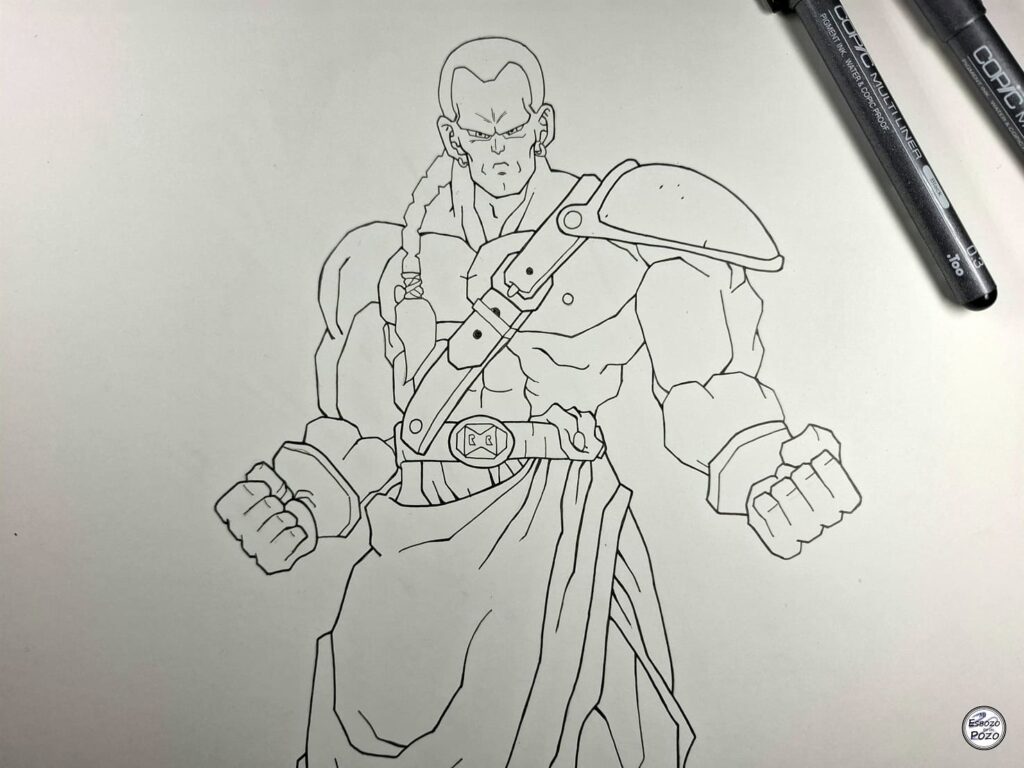 Dibujo Androide Numero 14 | Dragon Ball