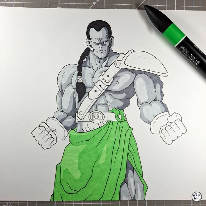 Dibujo Androide Numero 14 | Dragon Ball