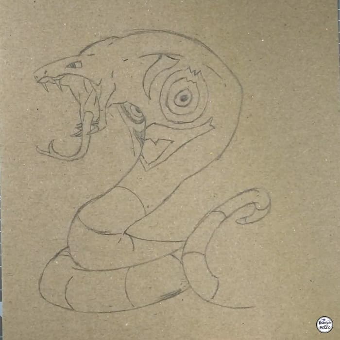 Dibujo Arbok - Pokemon
