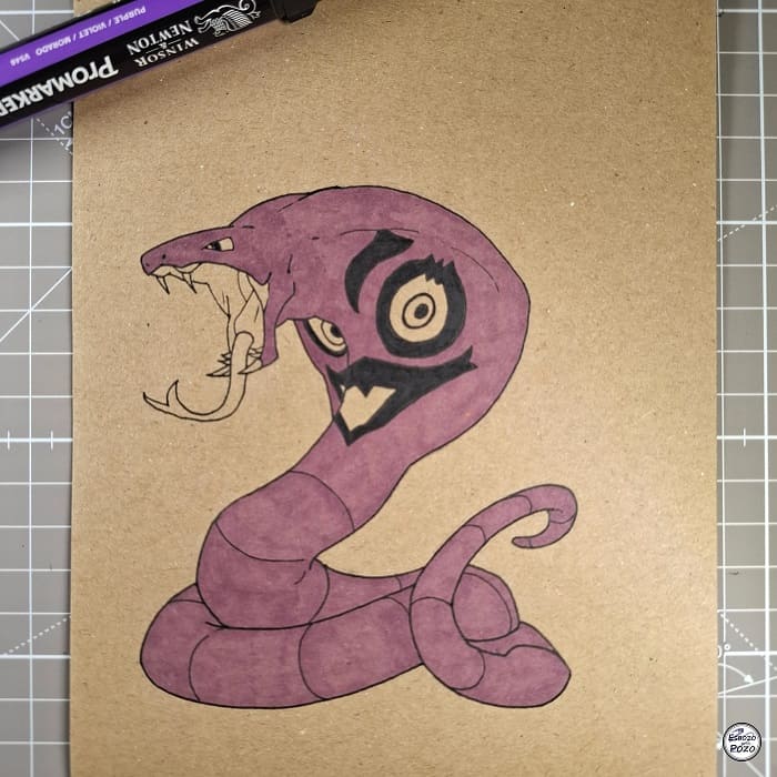 Dibujo Arbok - Pokemon