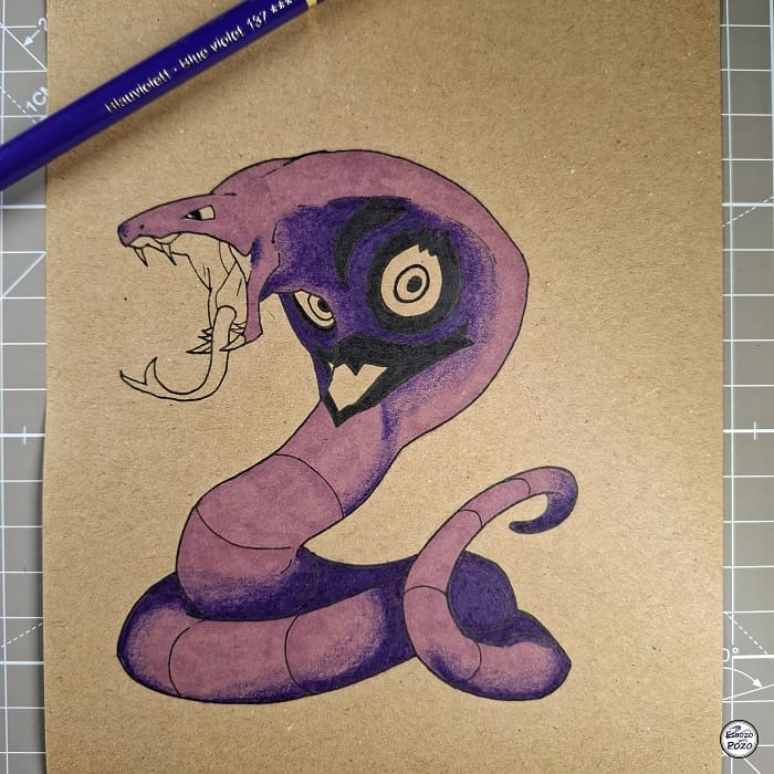 Dibujo Arbok - Pokemon