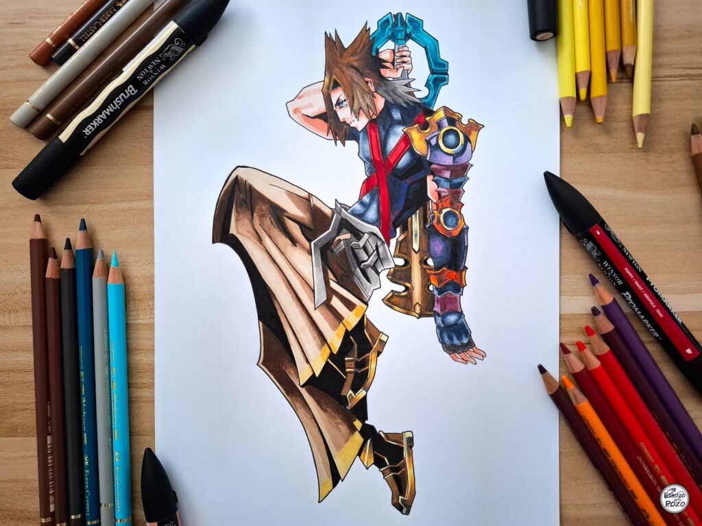 Dibujo de Terra Kingdom Hearts