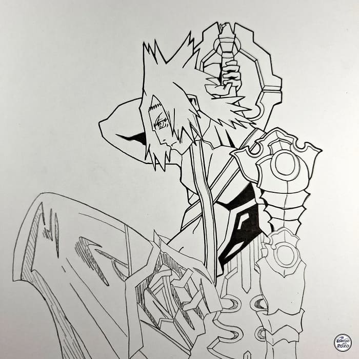 Dibujo de Terra Kingdom Hearts