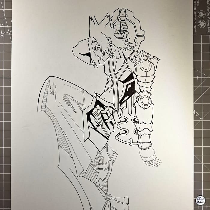 Dibujo de Terra Kingdom Hearts
