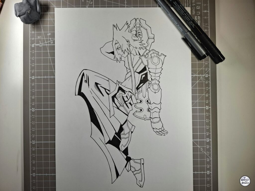 Dibujo de Terra Kingdom Hearts