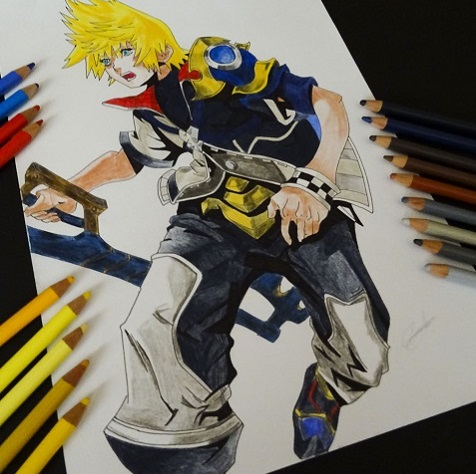 Dibujo de Ventus | Kingdom Hearts