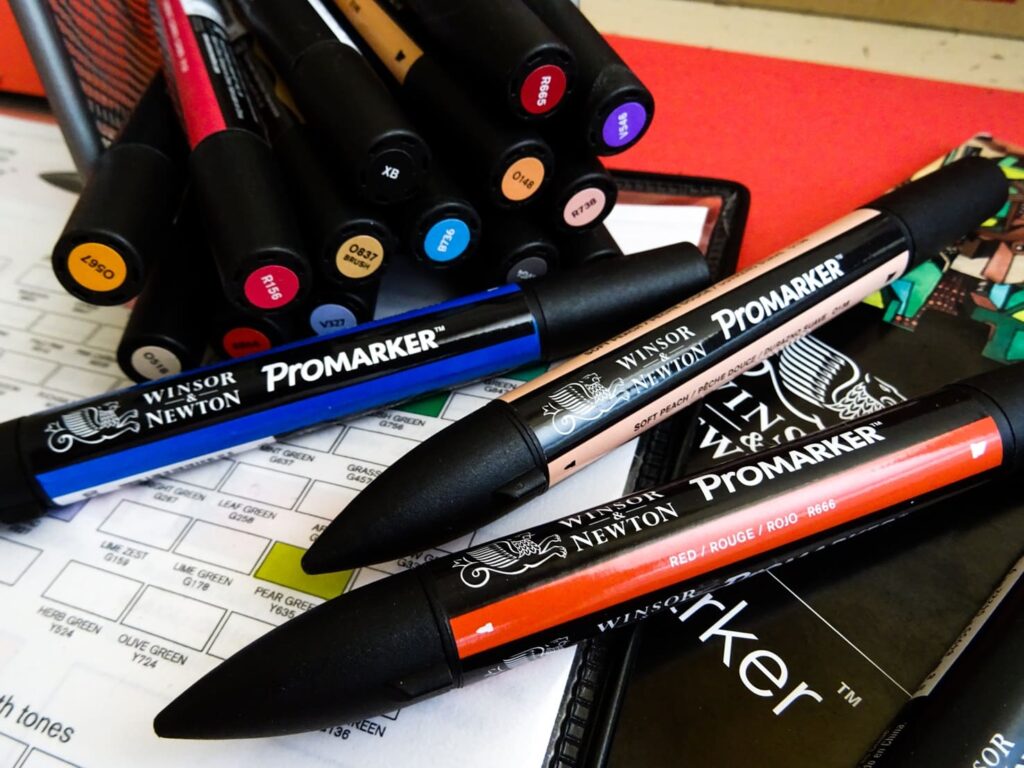 Rotuladores Winsor&Newton Promarker