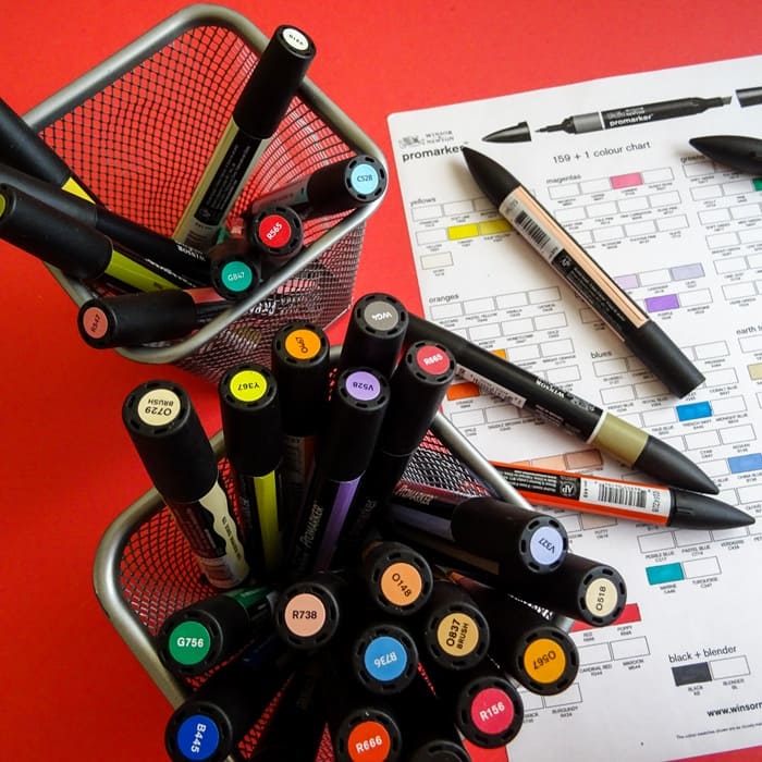 Rotuladores Winsor&Newton Promarker